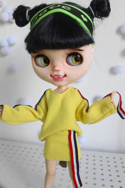 【三天发货】blythe/licca/azone 小布丽佳可儿心怡怪高娃衣