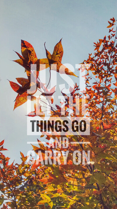 Just go