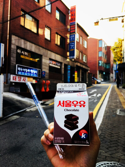 南山 chocolate milk