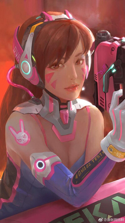 守望先锋。dva