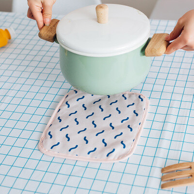创意全棉加厚锅垫碗垫杯垫隔热垫餐桌垫子防烫耐高温烤箱厨房