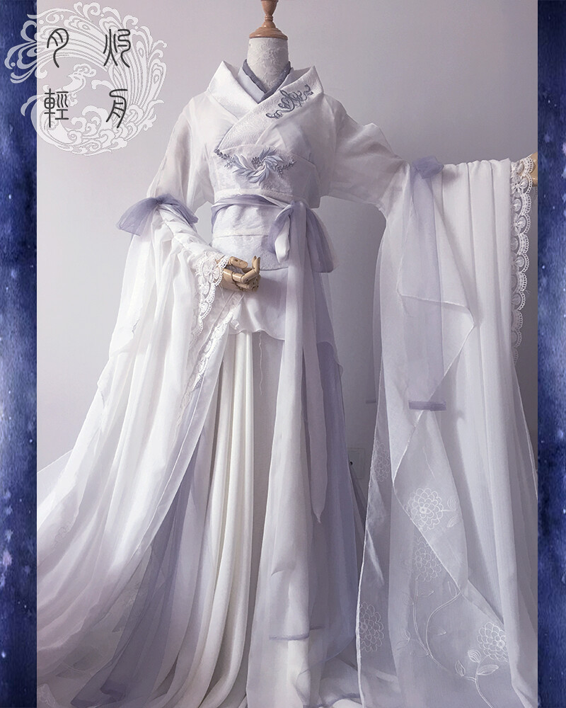 【月灼轻舟】叶羲和 叶臻 君拂 宋凝 卿酒酒 古风cos服 华丽