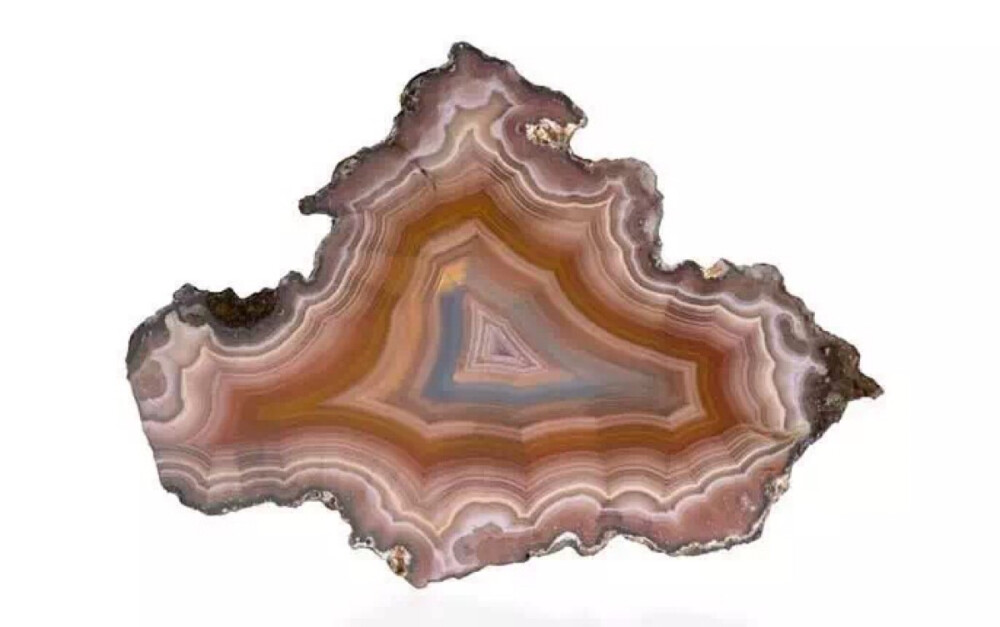 晕彩玛瑙，产自墨西哥 Ojo Laguna