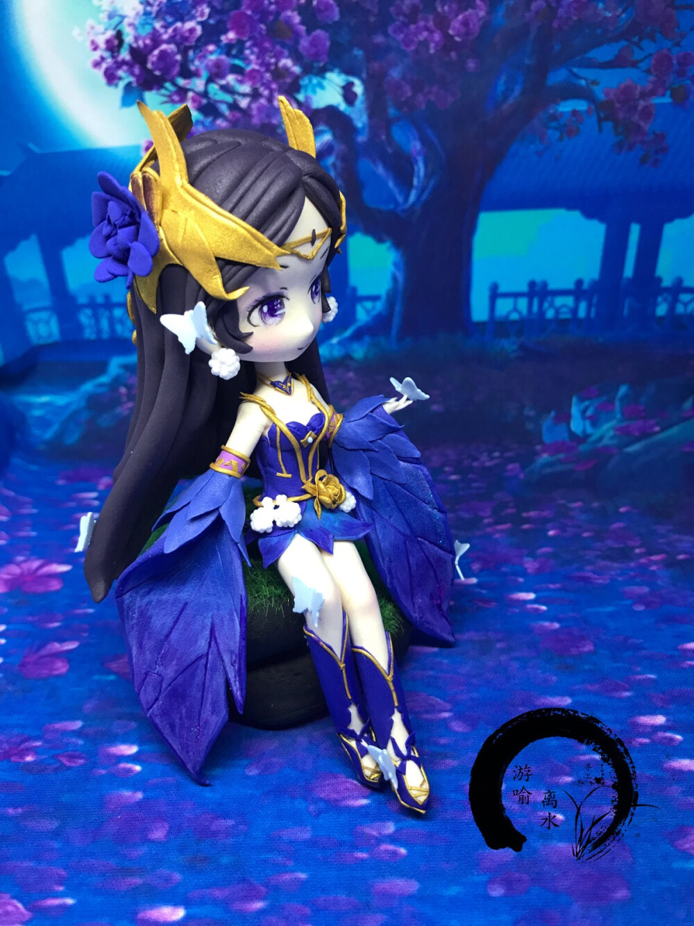 王者荣耀貂蝉仲夏夜之梦q版手办