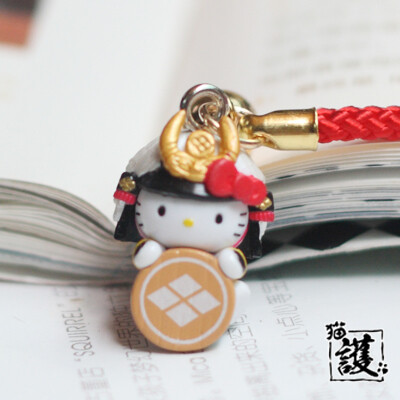 正版出口日本 动漫卡通可爱凯蒂猫Hello kitty手机链公仔挂件挂饰