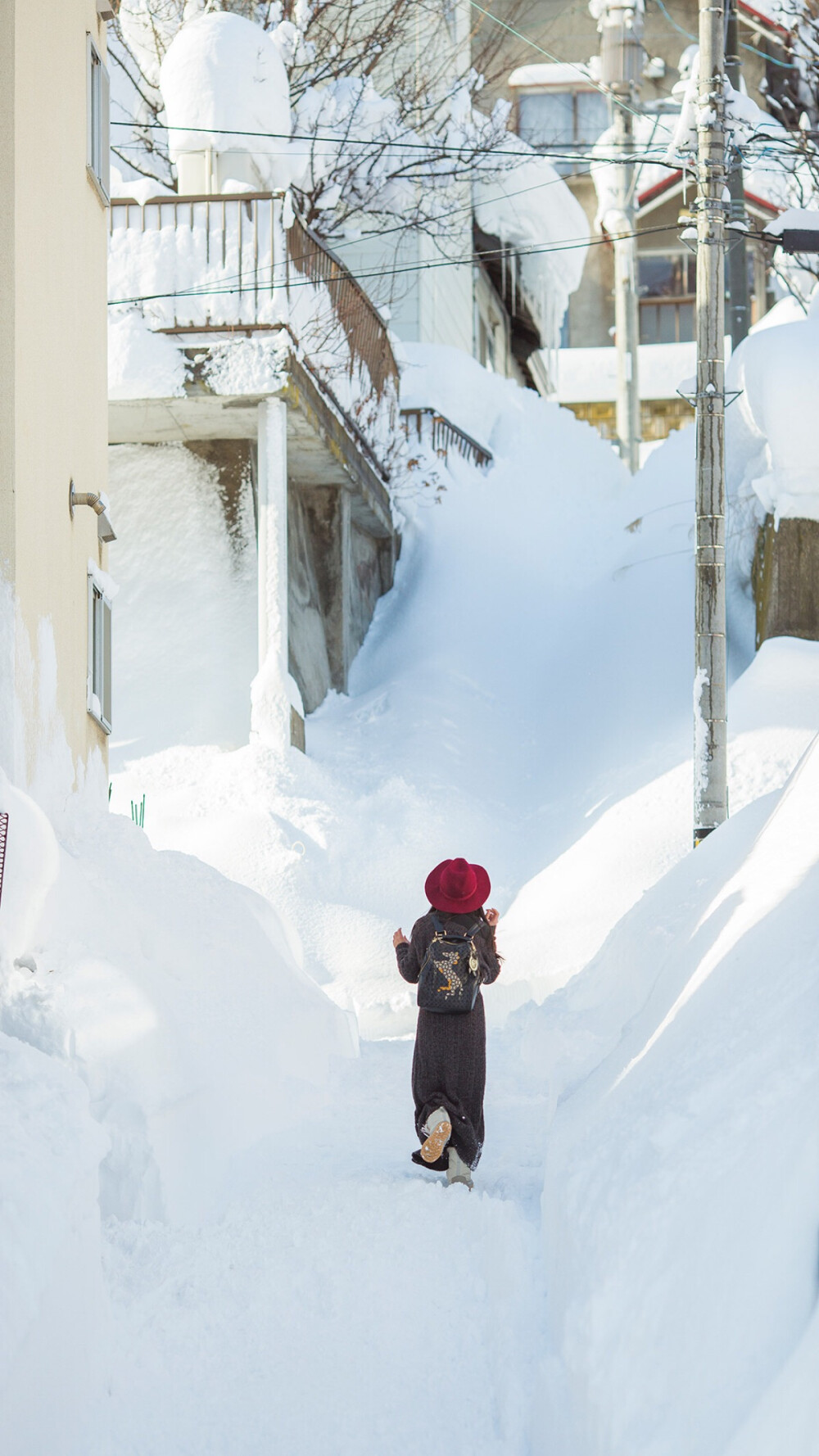 壁纸 去小樽看雪吧