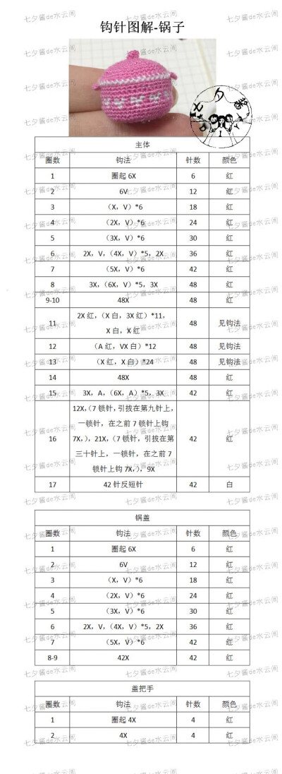 关注七夕酱de水云间微信公众号，进入微信群，与手工爱好者们一起交流手作的乐趣