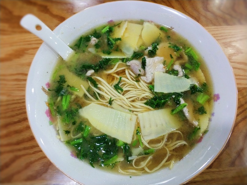 #杭州•菊英面馆#片儿川（味道很鲜，咸淡也正好，有一点点油，不过值得一试）