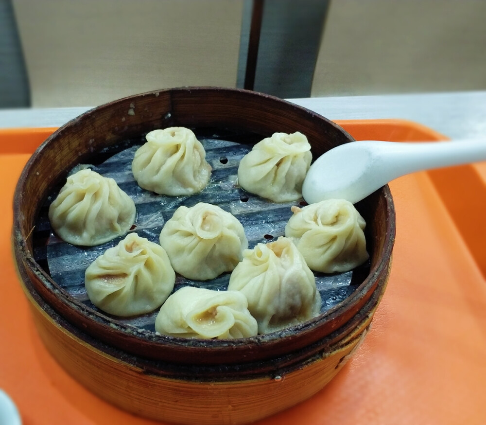 #杭州•新丰小吃#虾肉小笼（强烈打call，味道很好，鲜美也不至于很油腻）