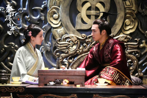 丽姬  赢政
秦时丽人明月心剧照