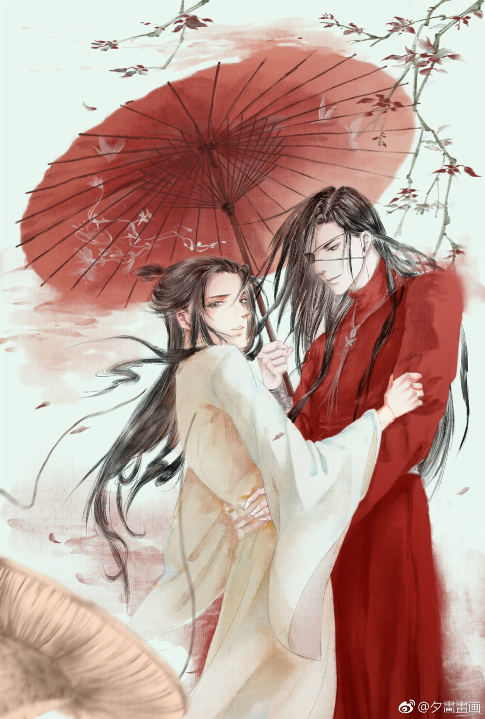 天官赐福 国债花怜 骨折双玄 血雨探花/花三怂 太子谢怜 青鬼戚容 转自微博，具体微博请见图下角标示/