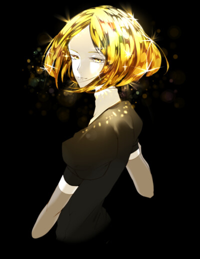 宝石之国 黄钻石 伊尔洛
画师=✽umeneko✽
https://www.pixiv.net/member_illust.php?illust_id=65615318&mode=medium