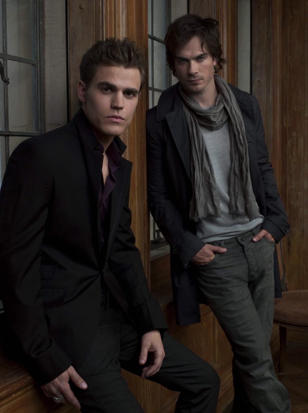 248 Paul Wesley（保罗·韦斯利）、Ian Joseph Somerhalder（伊恩（·约瑟夫）·萨默海尔德）：《The Vampire Diaries（吸血鬼日记）》男主 Stefan Salvatore（斯特凡·塞尔瓦托）、男二 Demon Salvatore（达蒙·塞尔瓦托） 1