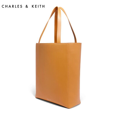 CHARLES&KEITH[新品]托特CK2-30670678简约纯色大容量单肩手提包