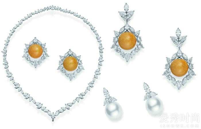 Mikimoto 御本木 Detachable Melo系列 高级珠宝 美乐珠、白南洋珍珠、钻石 可随心变换出不同佩戴方法 2017Basel新品