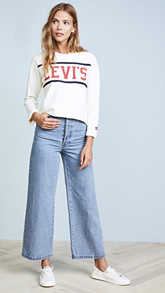 Levi's 徽标运动衫