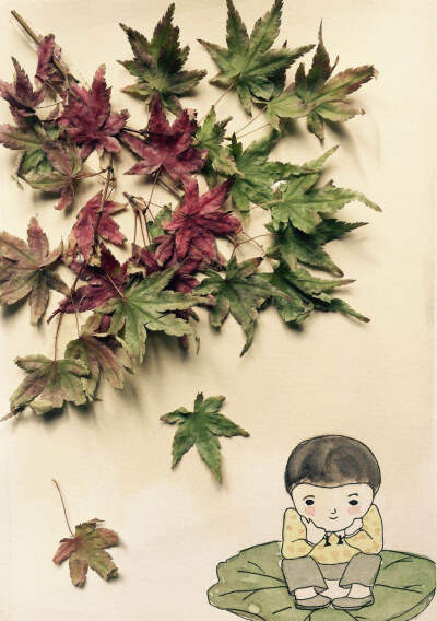 叶子画（秋）