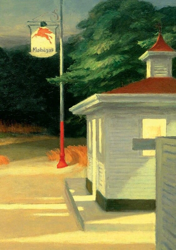 舒服的色调--Edward Hopper~ ​​​​