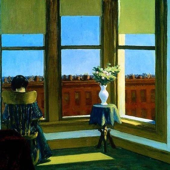 舒服的色调--Edward Hopper~ ​​​​