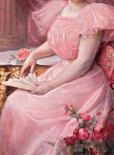 pink painting