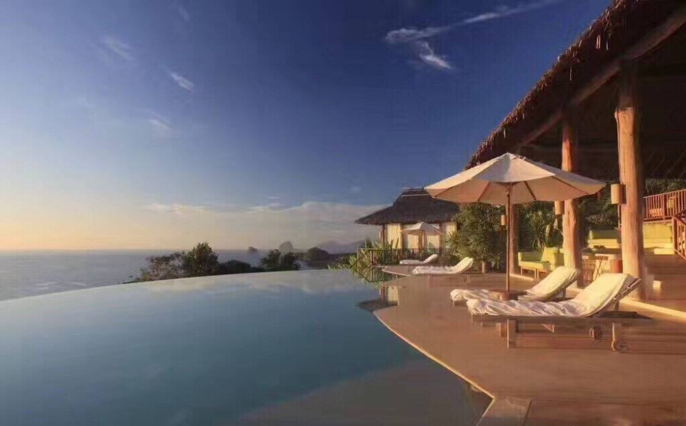 住在泰国海岛边的酒店也太幸福了吧！完美诠释了“面朝大海春暖花开”