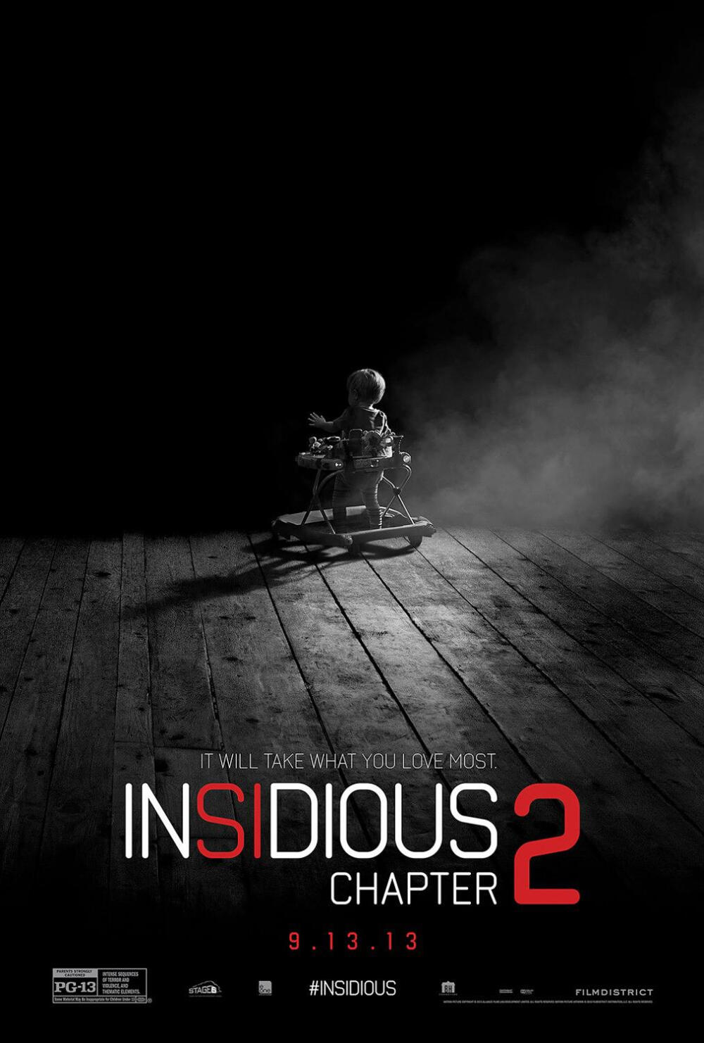 【潜伏2 Insidious: Chapter 2】通常续集都会比第一部难看，但是这一部并没有，而是很好地延续了第一部的剧情。恐怖的氛围也安排得很好，抓鬼二人组也很有亮点，哈。