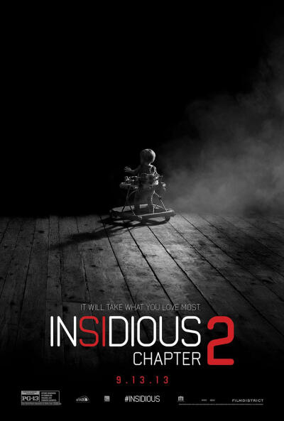 【潜伏2 Insidious: Chapter 2】通常续集都会比第一部难看，但是这一部并没有，而是很好地延续了第一部的剧情。恐怖的氛围也安排得很好，抓鬼二人组也很有亮点，哈。