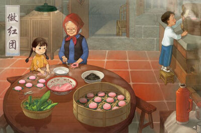 守艺|插画|商业插画|蚵仔不加蛋 - 原...