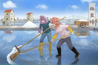 守艺|插画|商业插画|蚵仔不加蛋 - 原...