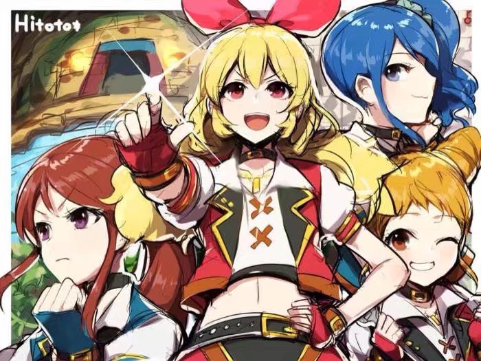 偶像活动第二季 【Hitoto 同人】星宫莓 雾矢葵 紫吹兰 有栖川乙女