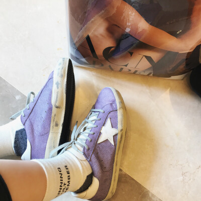 vcruan 921 10am秋装 洋气紫小脏鞋VX70858