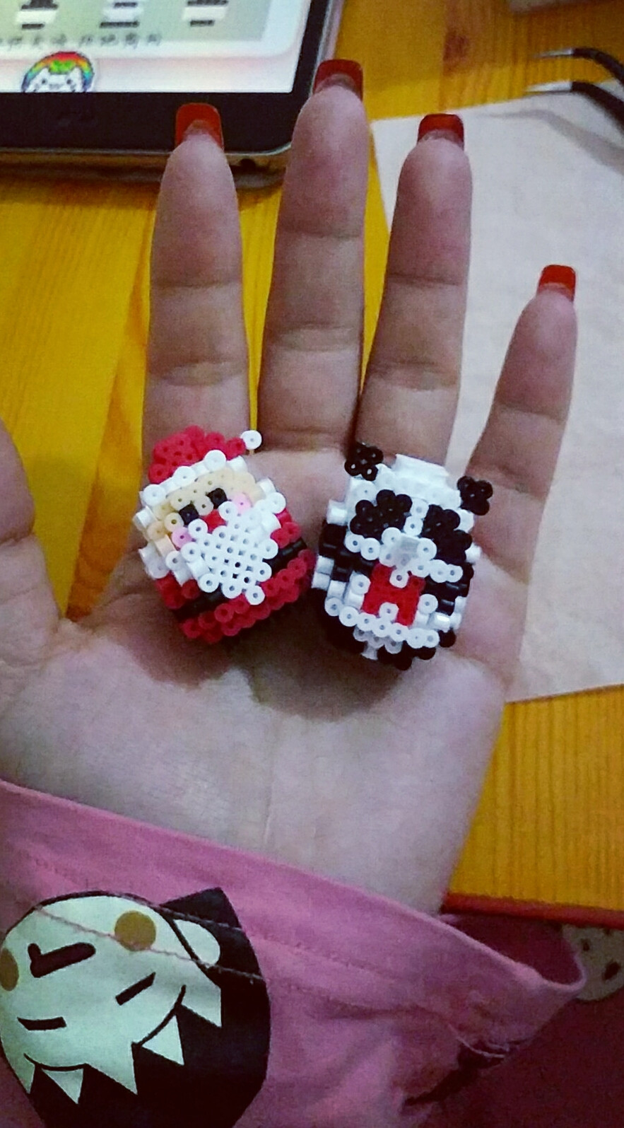 Christmas Santa ❤ Chinese Panda