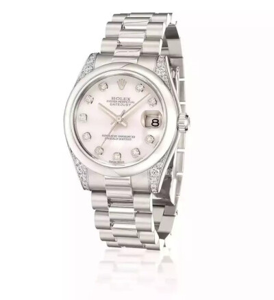 铂金配钻石Oyster Perpetual Datejust女装腕表，Rolex
LOT号 113
估价：HK$ 138,000 - 200,000
