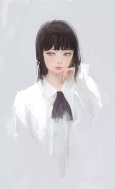 插画也如此，艺术家画的都是寂寞