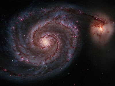 涡状星系（Whirlpool Galaxy），又叫做M51或是NGC 5194，位在天空北方的猎犬座（Canes Venaciti），长度约有六万五千光年，距离地球二千三百万光年。
M51 - Whirlpool Galaxy in Ursa Major
Found at the end of the…