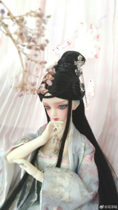 SD娃娃 BJD 玩具 人偶 壁纸 萌物 古风精致美人 