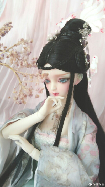 SD娃娃 BJD 玩具 人偶 壁纸 萌物 古风精致美人 