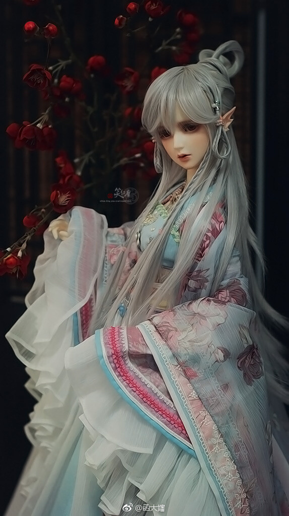 SD娃娃 BJD 玩具 人偶 壁纸 萌物 古风精致美人