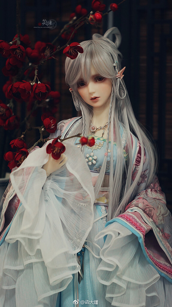 SD娃娃 BJD 玩具 人偶 壁纸 萌物 古风精致美人