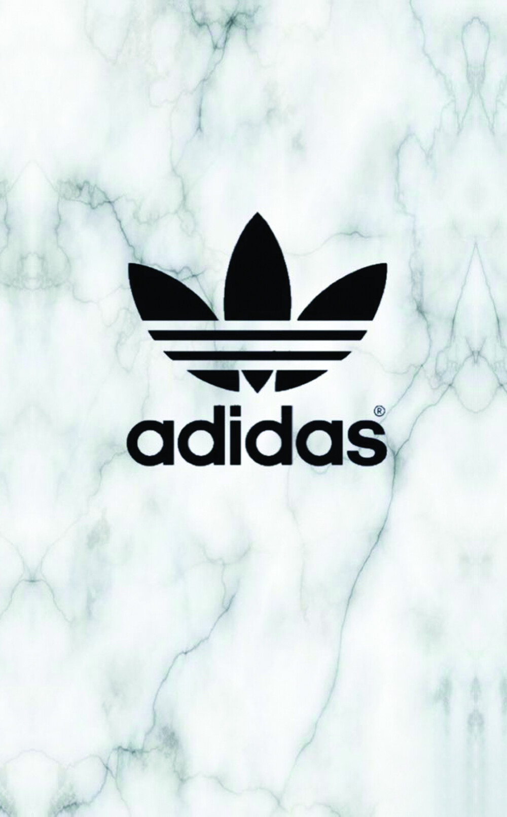 手机壁纸 白色大理石 阿迪达斯 adidas