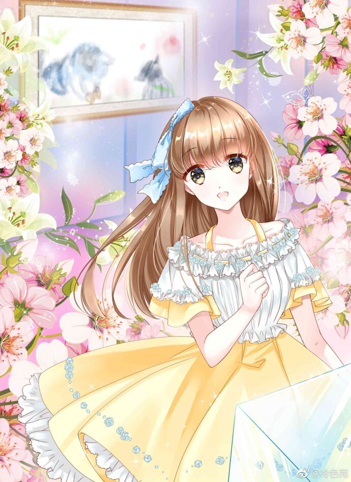 #意林小小姐# 好久没发插图了~~ 我会用超级话题啦哈哈哈 ​​​​