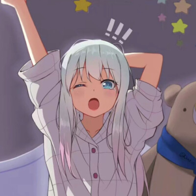 祁画『动漫女头』