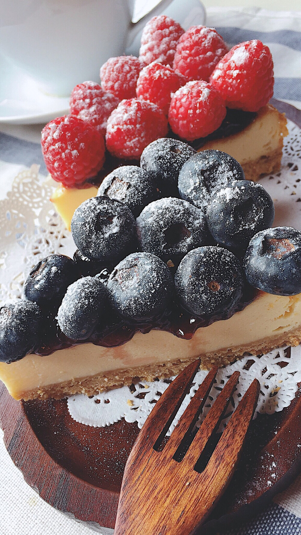 handmade#水果芝士蛋糕#美式