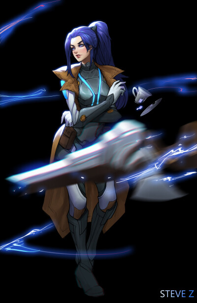 Caitlyn 凯特琳_未来战士