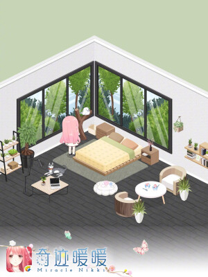 小屋上新