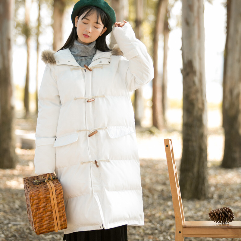 冬装面包服女棉服2017冬装中长款过膝学生宽松加厚棉衣棉袄女