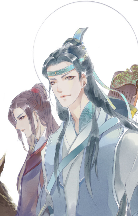 #魔道祖师# 画师@鱼骨不想吃鱼骨