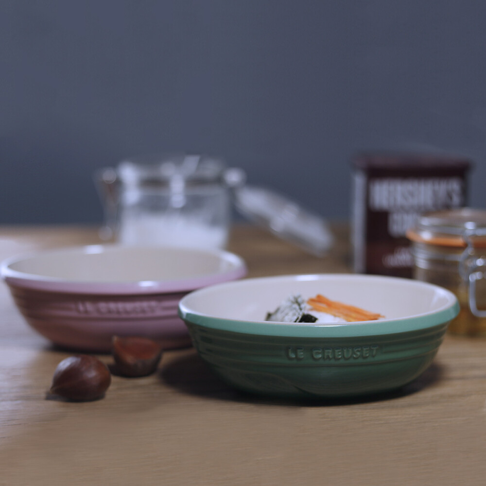 行货法国酷彩Le Creuset 炻瓷多功能椭圆形碗 早餐麦片碗