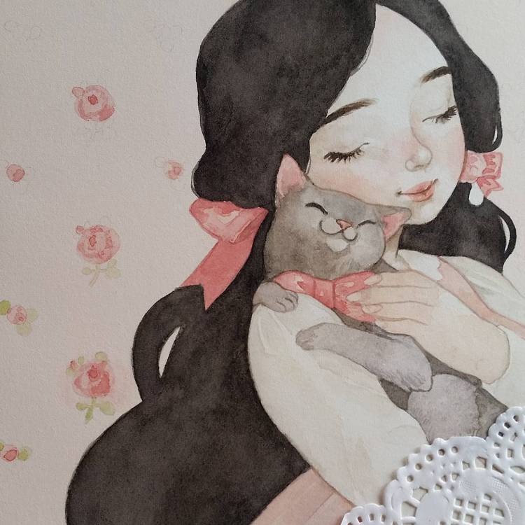 墨西哥画师Karla Rodriguez 插画作品