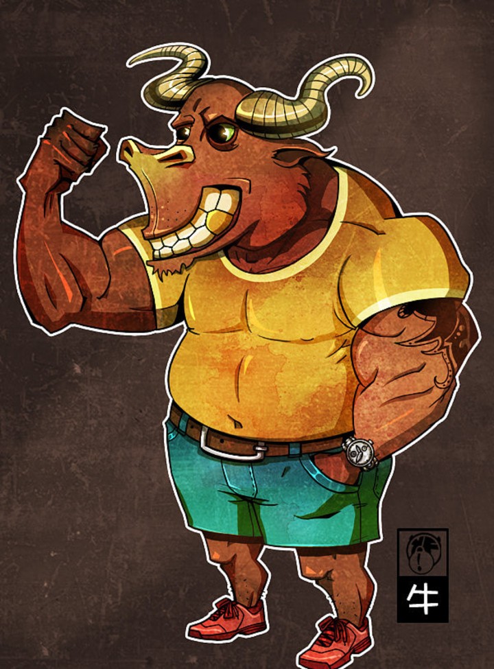 概念设定之十二生肖——牛